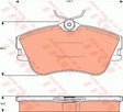 Brake Pad Set, Disc Brake GDB7582 - TRW