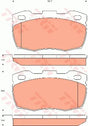 Brake Pad Set, Disc Brake GDB7591 - TRW