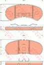 Brake Pad Set, Disc Brake GDB7598 - TRW