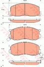 Brake Pad Set, Disc Brake GDB7630 - TRW