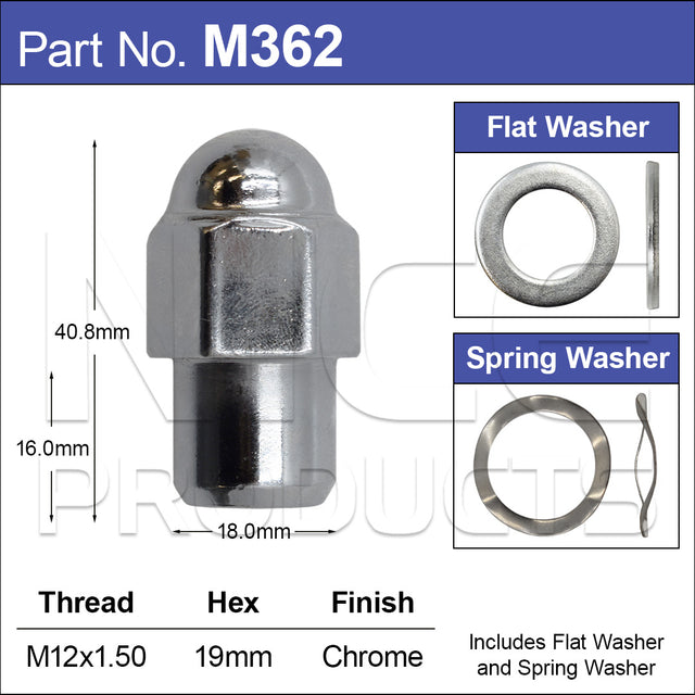 Mag Nuts M362 - Nice Products | Universal Auto Spares