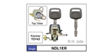 Door Lock NDL1ER - Nice Products | Universal Auto Spares