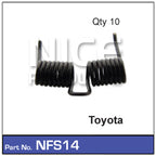 Flap Spring (10) NFS14 - Nice Products | Universal Auto Spares