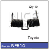 Flap Spring (10) NFS14 - Nice Products | Universal Auto Spares