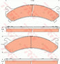 Brake Pad Set, Disc Brake GDB7667 - TRW