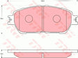 Brake Pad Set, Disc Brake GDB7677AT - TRW