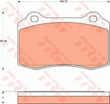Brake Pad Set, Disc Brake GDB7678 - TRW - Brake Pads - TRW