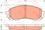 Brake Pad Set, Disc Brake GDB7862DT - TRW