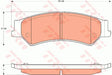Brake Pad Set, Disc Brake GDB7685 - TRW