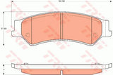 Brake Pad Set, Disc Brake GDB7685 - TRW