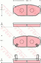 Brake Pad Set, Disc Brake GDB7691DT - TRW