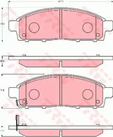 Brake Pad Set, Disc Brake GDB7704DT - TRW