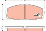 Brake Pad Set, Disc Brake GDB770UT - TRW - Brake Pads - TRW