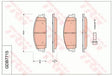 Brake Pad Set, Disc Brake GDB7715 - TRW