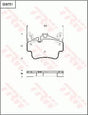 Brake Pad Set, Disc Brake GDB7721 - TRW