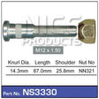 Long Stud & Nut NS3330 - Nice Products | Universal Auto Spares