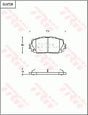 Brake Pad Set, Disc Brake GDB7728DT - TRW