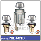 Ignition Barrel & Doors NID401B - Nice Products | Universal Auto Spares