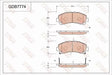 Brake Pad Set, Disc Brake GDB7774UT - TRW