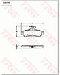 Brake Pad Set, Disc Brake GDB7790 - TRW