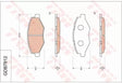 Brake Pad Set, Disc Brake GDB7812DT - TRW