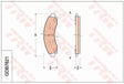Brake Pad Set, Disc Brake GDB7821DT - TRW