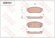 Brake Pad Set, Disc Brake GDB7831DT - TRW