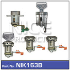 Lock set NIK163B - Nice Products | Universal Auto Spares