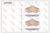 Brake Pad Set, Disc Brake GDB7859 - TRW