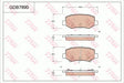 Brake Pad Set, Disc Brake GDB789 - TRW