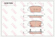 Brake Pad Set, Disc Brake GDB7899DT - TRW
