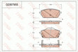 Brake Pad Set, Disc Brake GDB7955DT - TRW