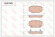 Brake Pad Set, Disc Brake GDB796 - TRW