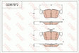 Brake Pad Set, Disc Brake GDB7972 - TRW