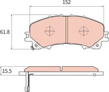 Brake Pad Set, Disc Brake GDB7985 - TRW - Brake Pads - TRW