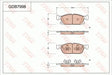 Brake Pad Set, Disc Brake GDB8998 - TRW