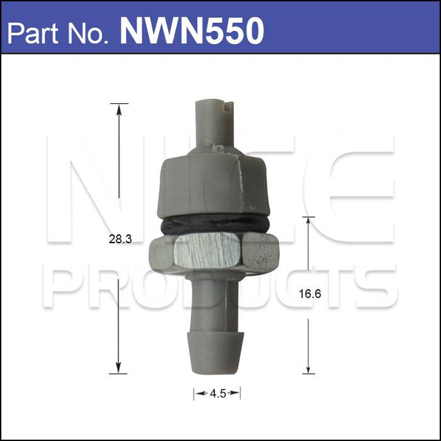 Washer Jet Pair NWN550 - Nice Products | Universal Auto Spares