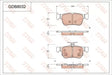 Brake Pad Set, Disc Brake GDB8032DT - TRW