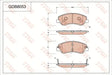 Brake Pad Set, Disc Brake GDB8053DT - TRW