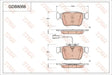 Brake Pad Set, Disc Brake GDB8076 - TRW