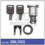 Anti-Theft Boot Lock SBL350 - Nice Products | Universal Auto Spares