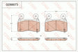 Brake Pad Set, Disc Brake GDB8073 - TRW