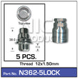 Lock Nuts (set of 5) N362-5LOCK - Nice Products | Universal Auto Spares