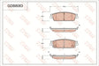 Brake Pad Set, Disc Brake GDB8083 - TRW