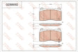 Brake Pad Set, Disc Brake GDB8092 - TRW