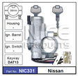 Lock & Switch NIC331 - Nice Products | Universal Auto Spares