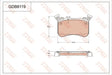 Brake Pad Set, Disc Brake GDB8119 - TRW