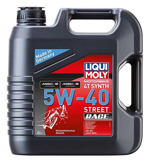 Motorbike 4T Full Synth 5W-40 Street Race - LIQUI MOLY | Universal Auto Spares