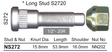 Stud & Nut NS272 - Nice Products | Universal Auto Spares