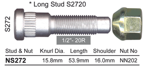Stud & Nut NS272 - Nice Products | Universal Auto Spares